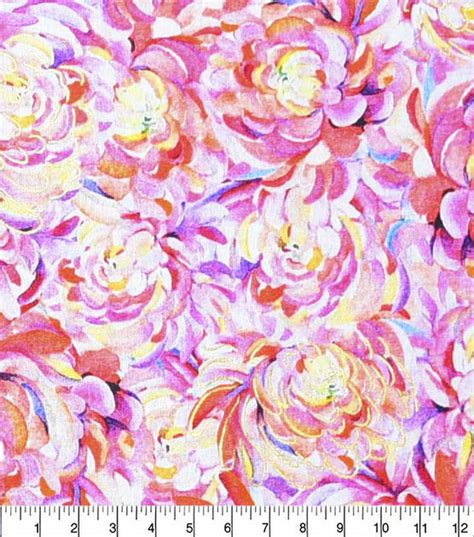 hot pink cotton fabric with metallic accents|All Over Blooms Pink Premium Print Metallic Cotton .